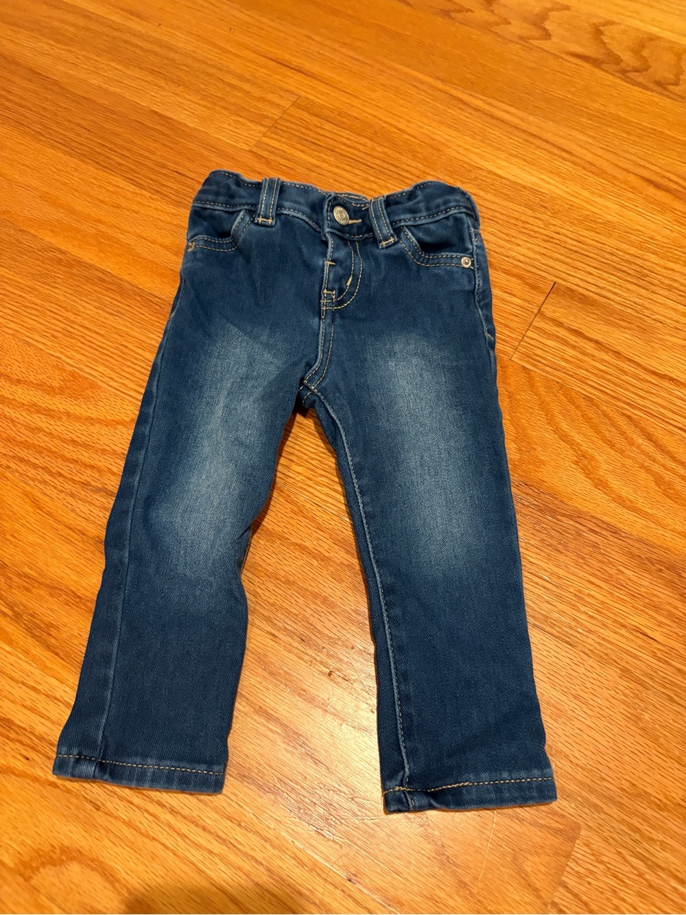 Cat & Jack Toddlers' Dark Blue Denim Jeans